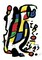 Milano by Joan Miró Art Print - Modern Abstract Wall Décor 38x26.5 inches